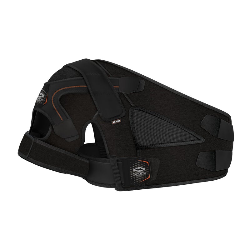 Shock Doctor Shoulder Support Brace for Men Prevents Promotes Healing from AC Sprains Rotator Cuff Injuries Moderate Separations Single